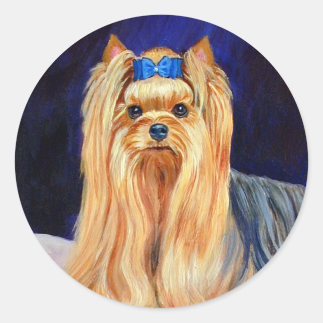 Yorkshire Terrier Stickers (Front)