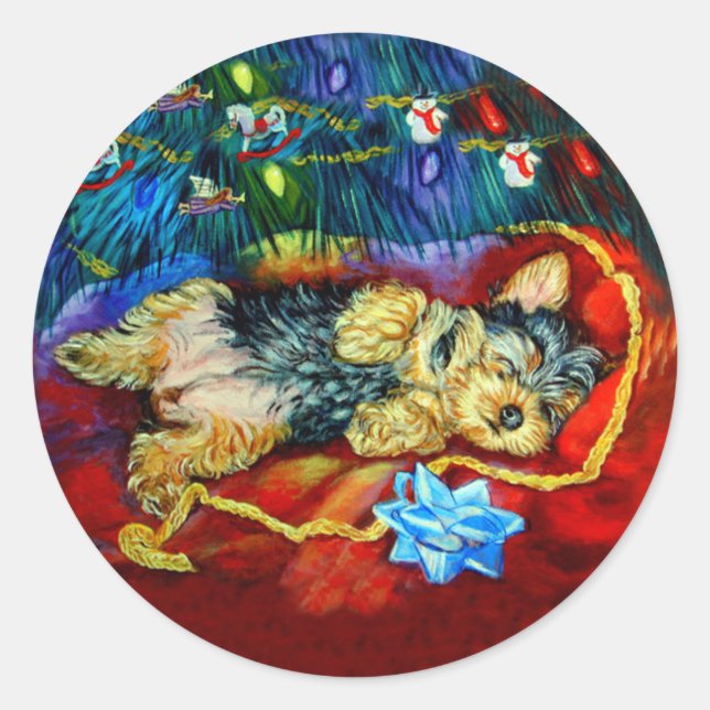 Yorkshire Terrier Stickers (Front)