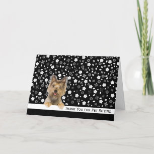 Yorkshire Terrier Thank You Pet Sitting