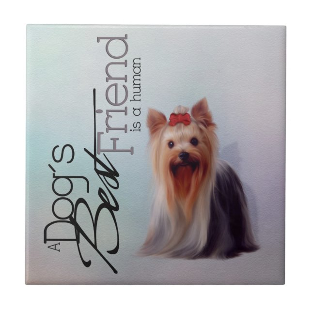 Yorkshire Terrier tile (Front)