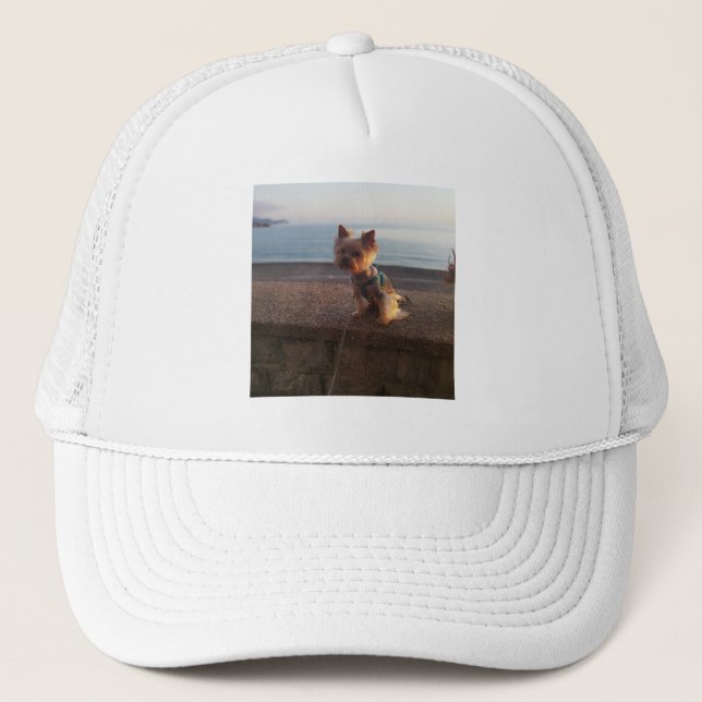 Yorkshire Terrier Trucker Hat (Front)