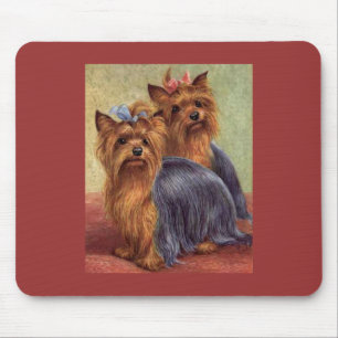 Yorkshire Terrier Vintage Mousepad