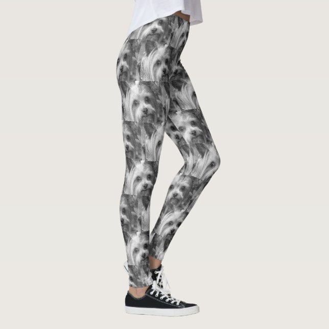 Yorkshire Terrier Yorkie Favourite Breed  Leggings (Right)