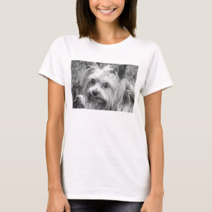 Yorkshire Terrier Yorkie Favourite Breed Sketch T-Shirt