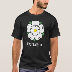 Yorkshire White Rose Symbol UK Country T-Shirt