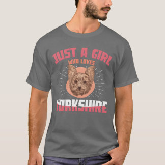 Yorkshireerrier Puppy Pet Dog Lovers Dog Owner fri T-Shirt