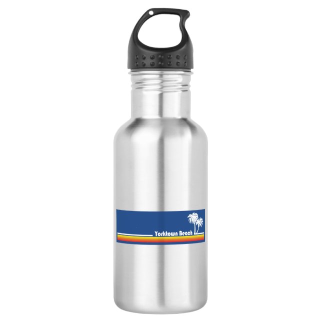 Yorktown Beach Virginia 532 Ml Water Bottle (Front)