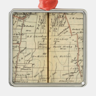 Yorktown, New York 4 Metal Ornament