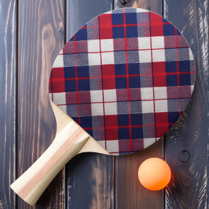 Yorktown Plaid Ping Pong Paddle