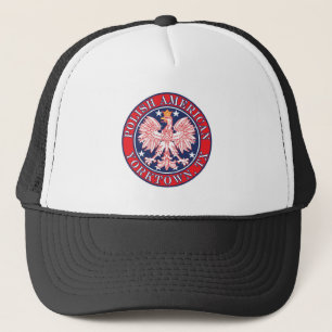 Yorktown Texas Polish American Eagle Trucker Hat