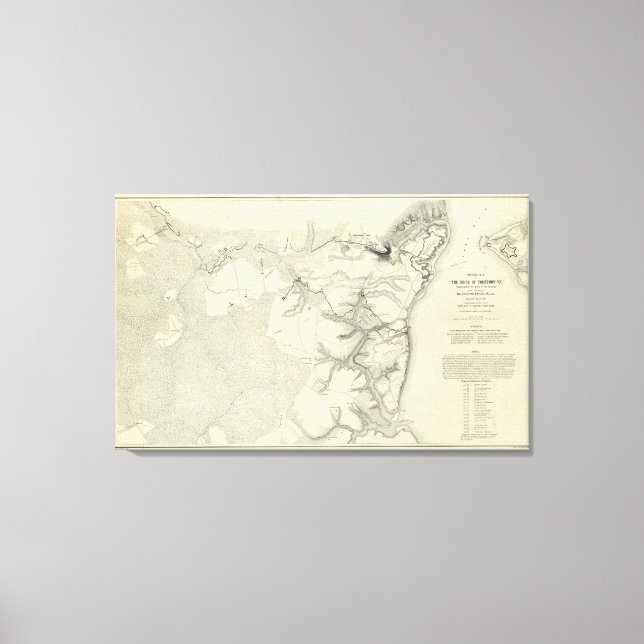 Yorktown, Virginia Canvas Print (Front)