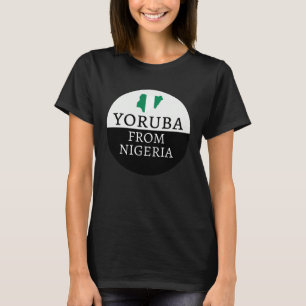 Yoruba From Nigeria Ancestry Initiation DNA Resul T-Shirt