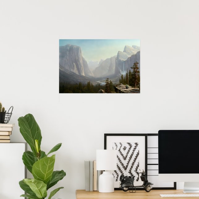 Yosemite (1875) - Albert Bierstadt Poster (Home Office)