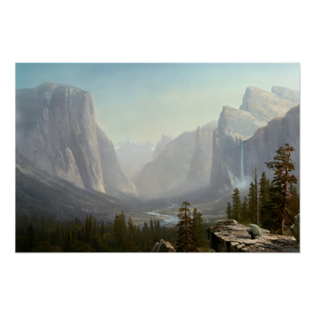 Yosemite (1875) - Albert Bierstadt Poster (Front)