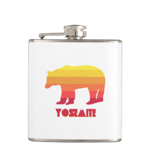 Yosemite Bear Hip Flask