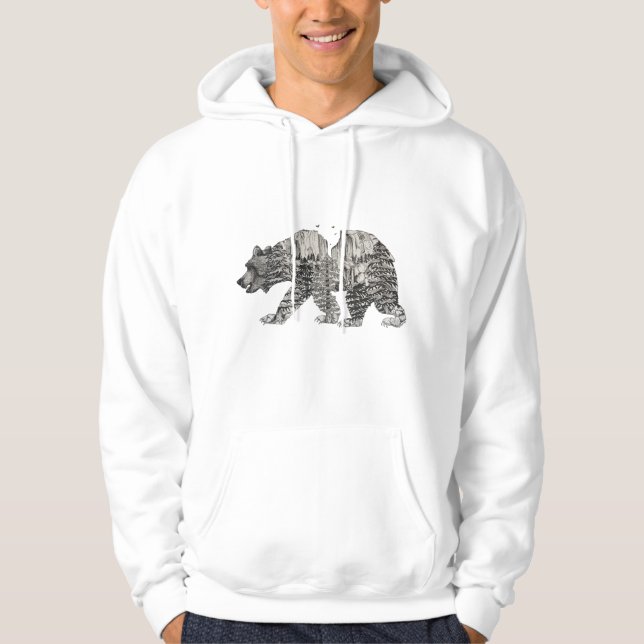 Yosemite Bear Hoodie (Front)