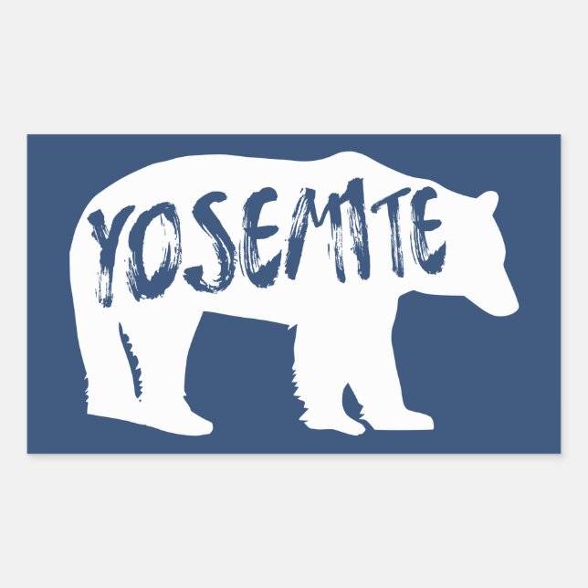 Yosemite Bear Sticker (Front)