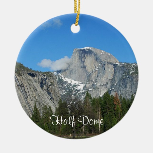 Yosemite Ceramic Ornament (Front)