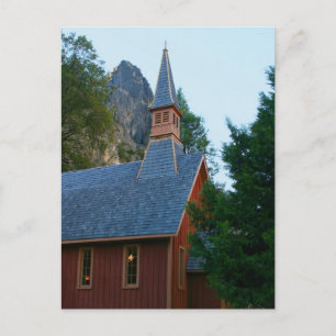 Yosemite Chapel Postcard