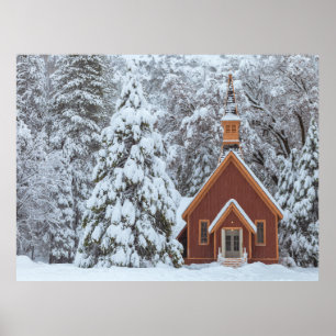 Yosemite Chapel  Poster