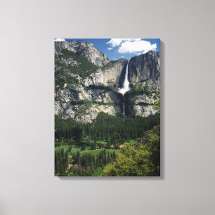 Yosemite Falls and Valley 2 Canvas Print