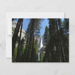 Yosemite Falls and Woods Landscape Photography