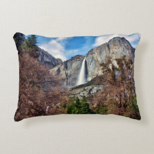 Yosemite Falls Decorative Pillow