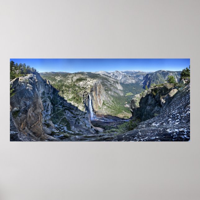 Yosemite Falls from Eagle Tower - Yosemite Poster (Front)