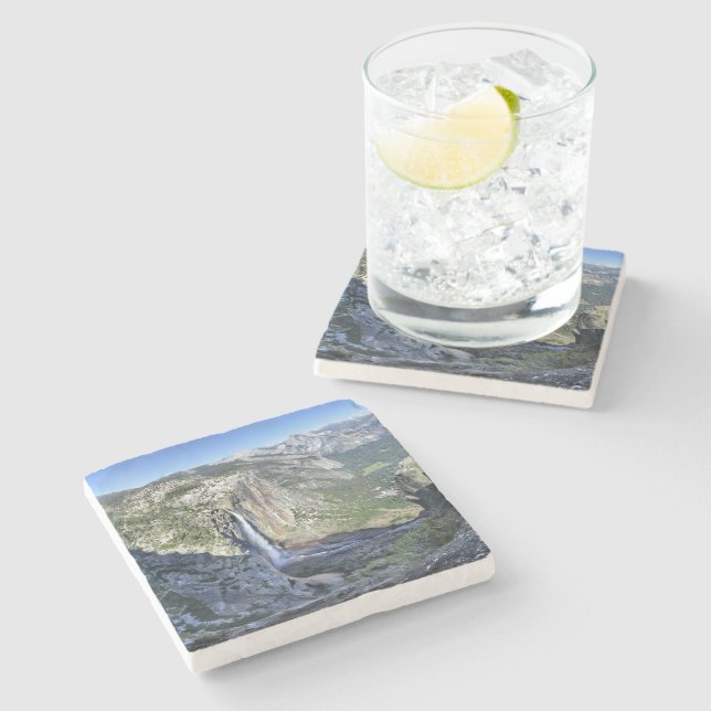 Yosemite Falls from Eagle Tower - Yosemite Stone Coaster (Side)