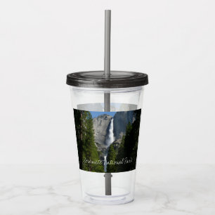 Yosemite Falls II from Yosemite National Park Acrylic Tumbler