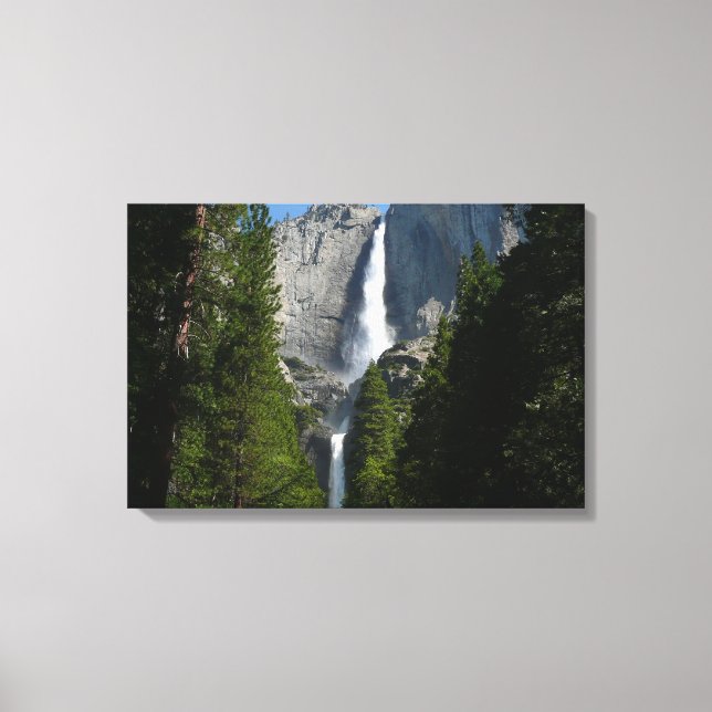 Yosemite Falls II from Yosemite National Park Canvas Print (Front)