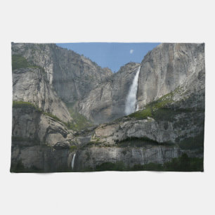 Yosemite Falls III from Yosemite National Park Kitchen Towel