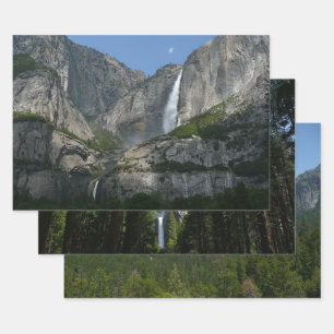 Yosemite Falls III from Yosemite National Park Wrapping Paper Sheet
