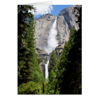 Yosemite Falls in May (Custom Message)