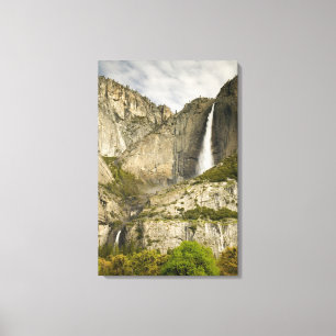 Yosemite Falls in the spring, Yosemite National Pa Canvas Print