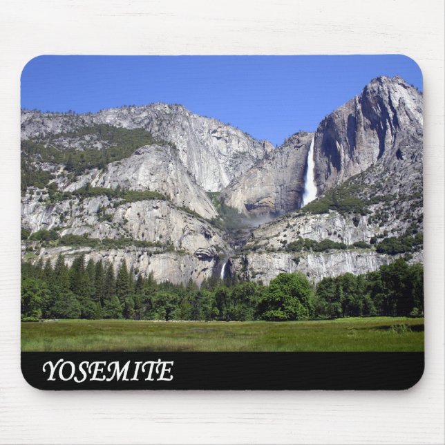 Yosemite Falls Mouse Pad (Front)