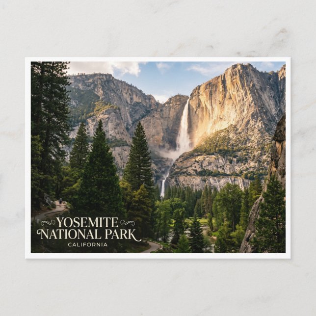 Yosemite Falls Postcard (Front)