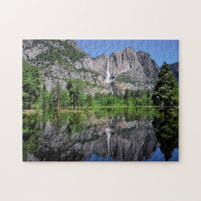 Yosemite Falls Reflection Jigsaw Puzzle (Horizontal)