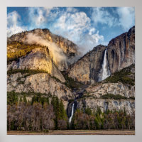 Yosemite Falls scenic, California