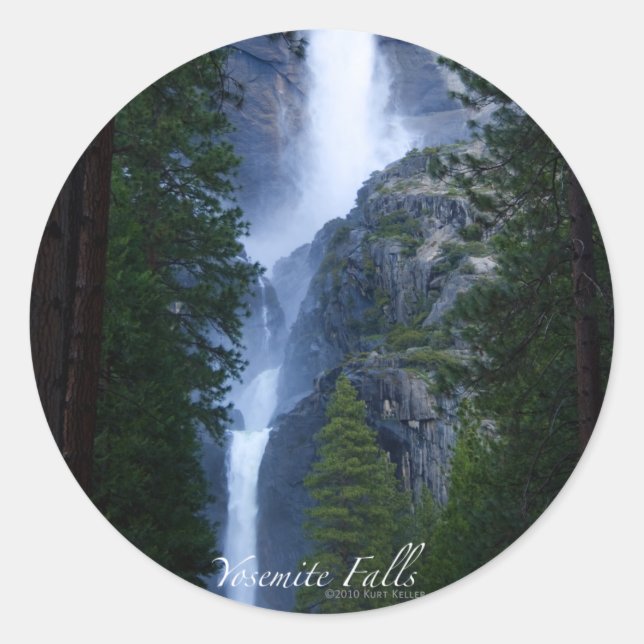 Yosemite Falls Sticker (Front)