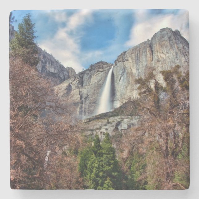 Yosemite Falls Stone Coaster (Front)