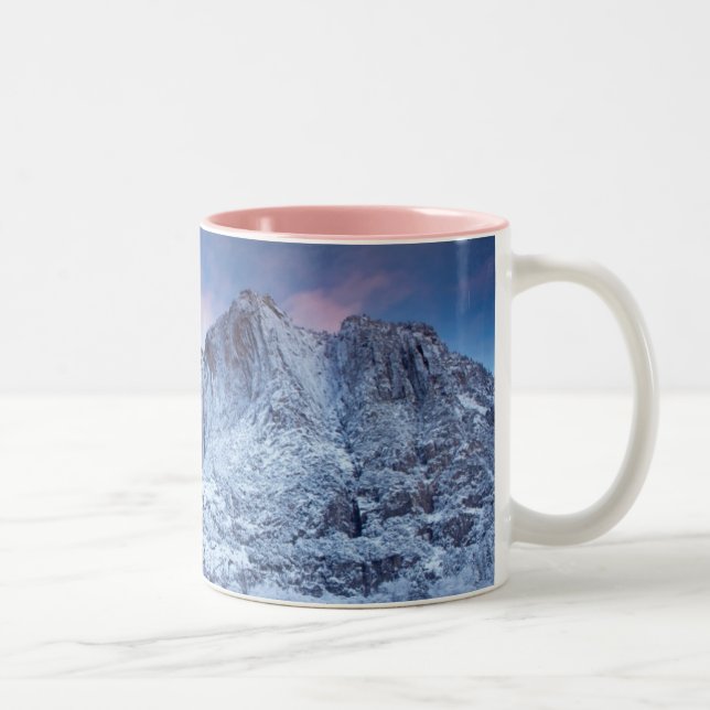 Yosemite Falls Sunrise Two-Tone Coffee Mug (Right)