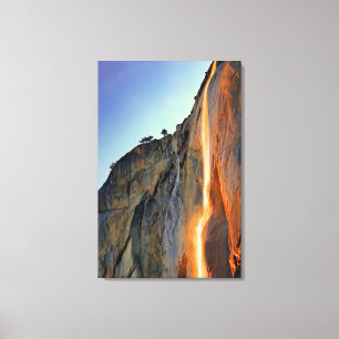 Yosemite Firefall Canvas Print
