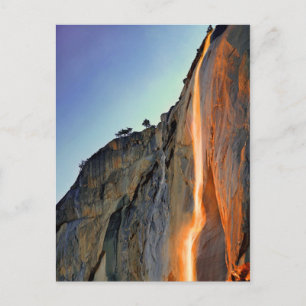 Yosemite Firefall Postcard