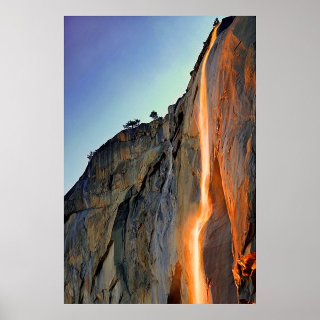 Yosemite Firefall Poster (Front)