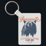 Yosemite Grizzly Bear California National Park Keychain<br><div class="desc">Ready to embark on your next outdoor adventure? This Yosemite National Park t-shirt is a perfect choice. With a bold black bear and scenic forest landscape, this shirt will inspire you to explore and embrace nature. Unleash your inner explorer and don't miss out on this chance to bring the wilderness...</div>