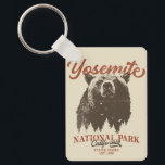 Yosemite Grizzly Bear California National Park Keychain<br><div class="desc">Ready to embark on your next outdoor adventure? This Yosemite National Park t-shirt is a perfect choice. With a bold black bear and scenic forest landscape, this shirt will inspire you to explore and embrace nature. Unleash your inner explorer and don't miss out on this chance to bring the wilderness...</div>