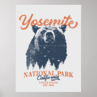 Yosemite Grizzly Bear California National Park