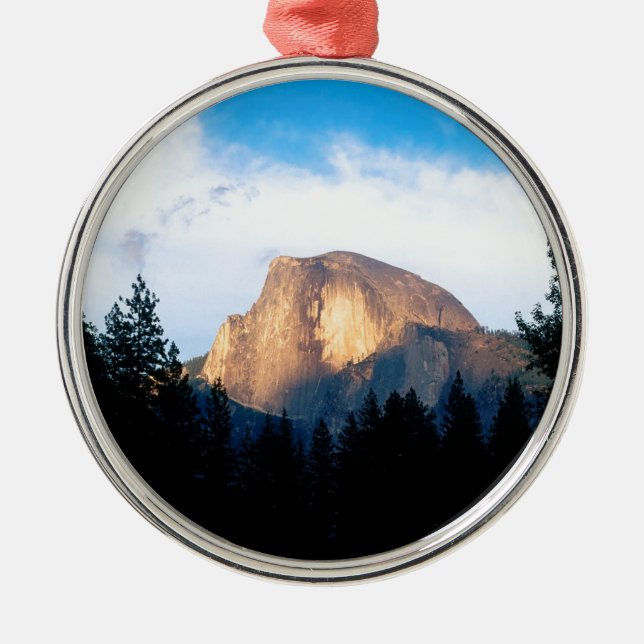 Yosemite Half Dome Park Metal Ornament (Front)