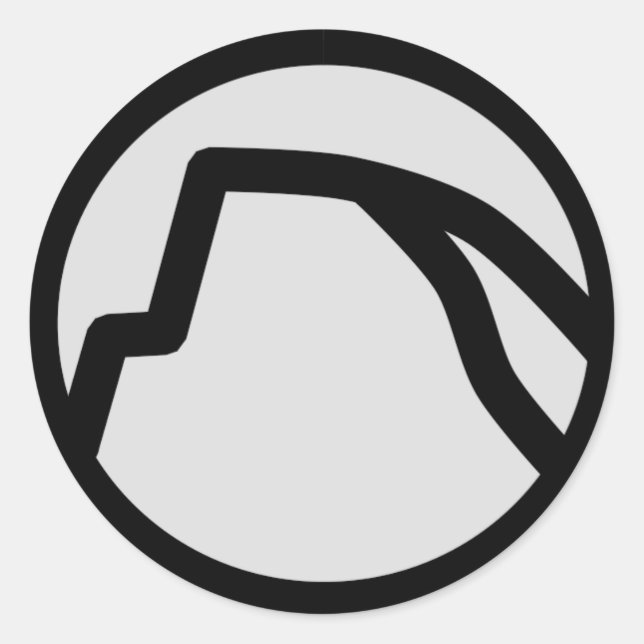 Yosemite Half Dome Sticker (Front)